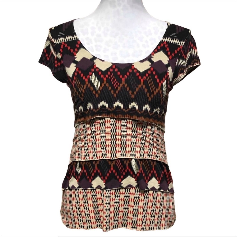 Anthropologie Weston Wear Layered Blouse